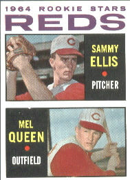 1964 Topps Baseball Cards      033      Rookie Stars-Sammy Ellis-Mel Queen
